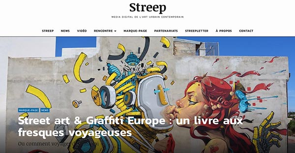 Streep Street art Europe & graffiti