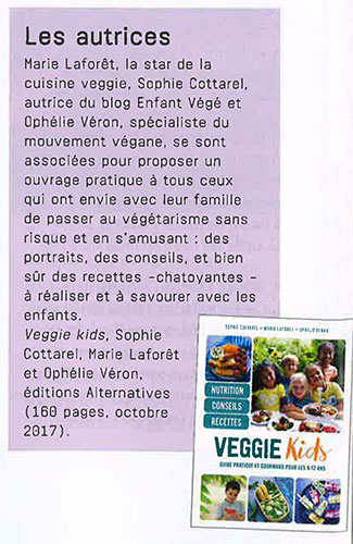 Veggie Kids in Yoga Magazine