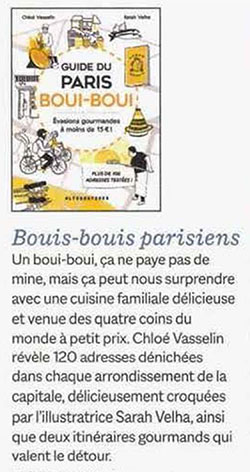 HEALTHY FOOD Guide du Paris boui-boui