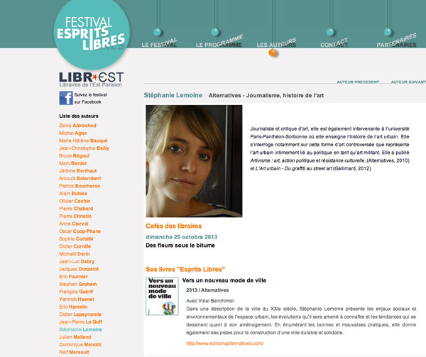 Festival Librest Lemoine