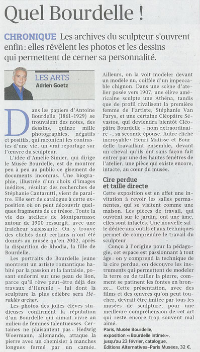 Le Figaro Bourdelle