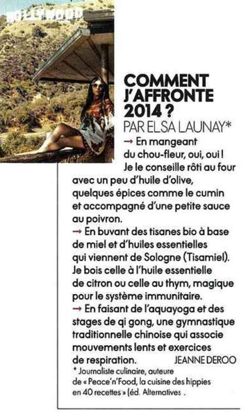 Elsa Launay dans Elle