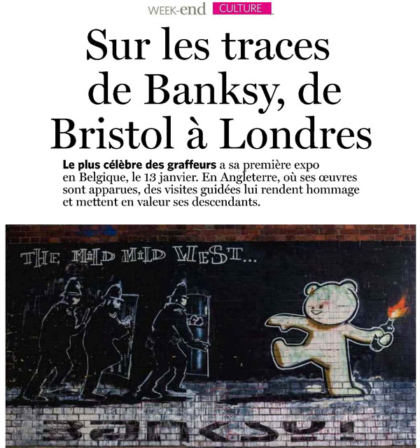 Le Soir Banksy 2