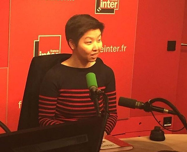 ELiane Cheung sur France Inter