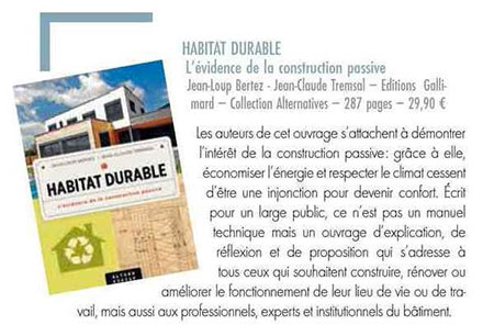 Habitat durable Passion architecture