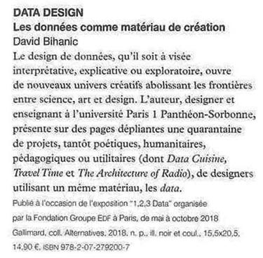 Data design in Archiscopie
