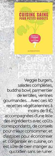 Cuisine saine pour petits budgets dans Biba