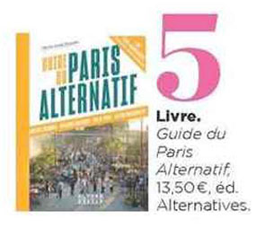 Voici Guide Paris alternatif 2