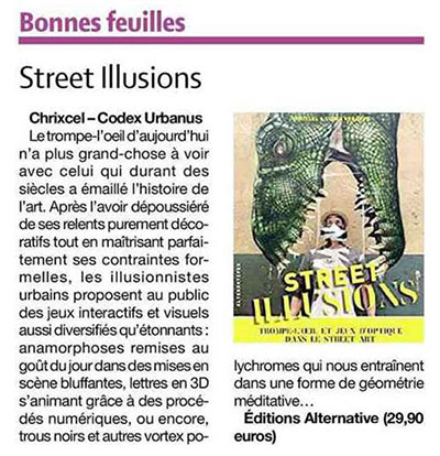 Street Illusions dans La Presse de la Manche