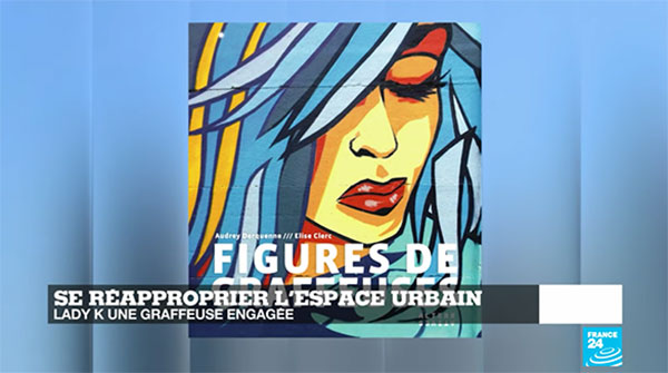 Figures de graffeuses sur France 24