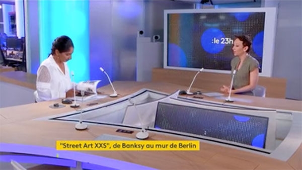 Street art XXS sur France Info TV 2