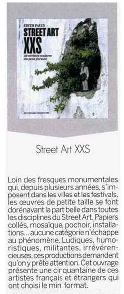 XXS in Arts magazine