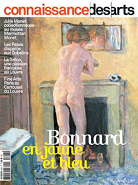 Connaissance des Arts cover novembre 2021