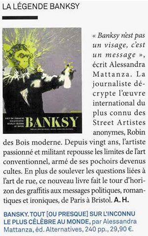 Banksy dans Connaissances des Arts