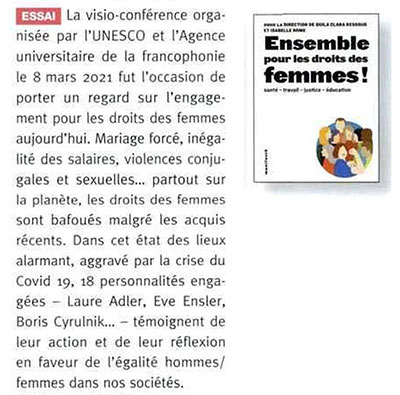 Ensemble pour le droit des femmes Bibloteca magazine