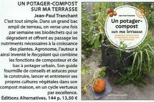 Potager-compost sur ma terrasse in Top Nature