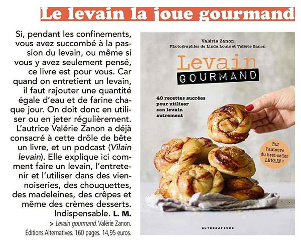 Levain gourmand groupe Nice-Matin