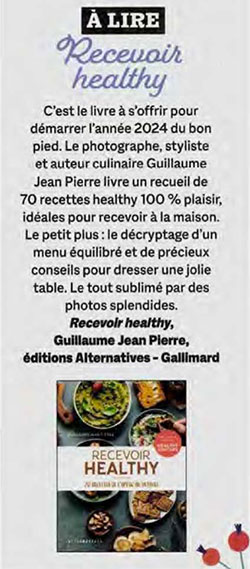 Recevoir healthy dans Healthy Food