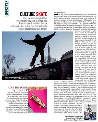 Art of Skate dans Paris Match