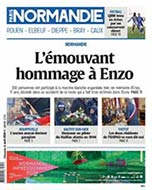 Une de Paris Normandie du 24 avril