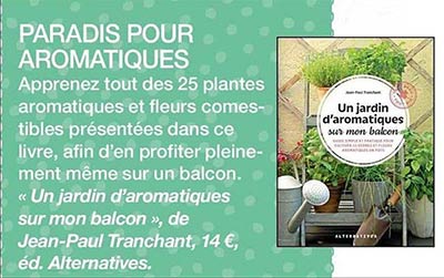 Un jardin d'aromatiques Modes & Travaux