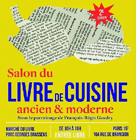 Salon du livre de cuisine Paris 2024