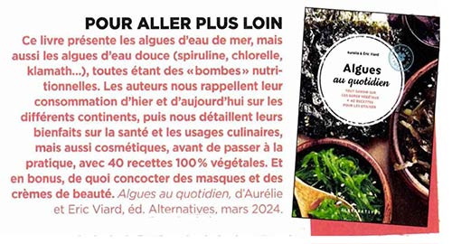 Algues au quotidien Good! C'est bon !