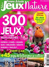 Femme actuelle jeux nature aout 2024