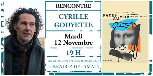 Faces au mur librairie Delamain