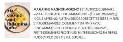 Ma Cuisine Anti-inflammatoire dans Elle