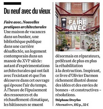 Faire avec dans La Croix l'Hebdo