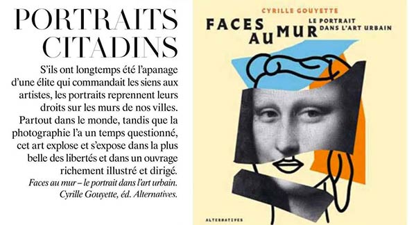 Faces au mur dans Gala