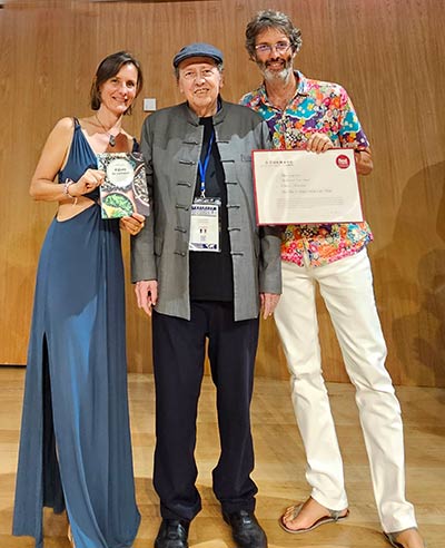 Les Viard au Gourmand Award avec Cointreau