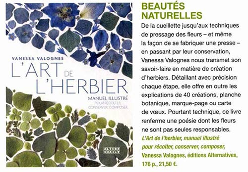 L'Art de l'herbier in Esprit d'ici
