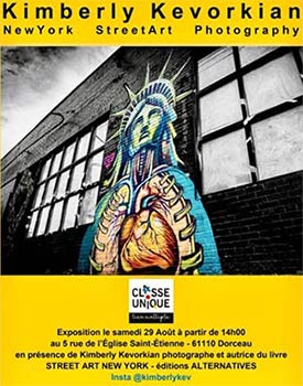 Classe Unique expo Street art NY