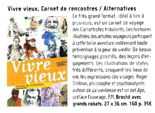 Memoire des arts Vivre vieux