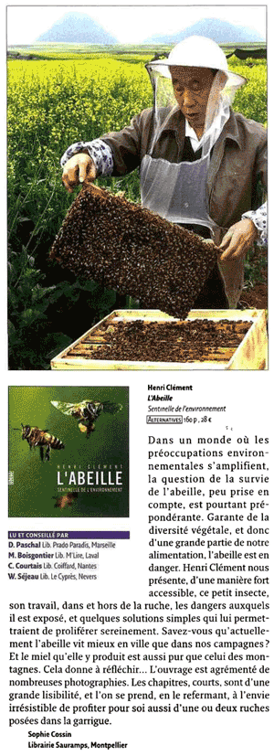 Pages Abeille sentinelle