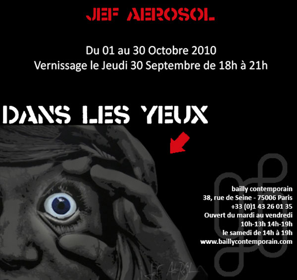 Jef Aerosol Bailly expo