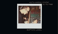 Keith Haring Studio - 30.10.1988