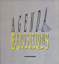 Agenda des expositions 1990 